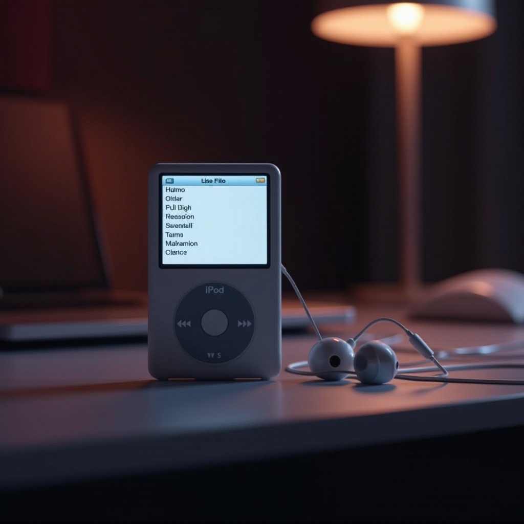 iPodでMP3を再生する