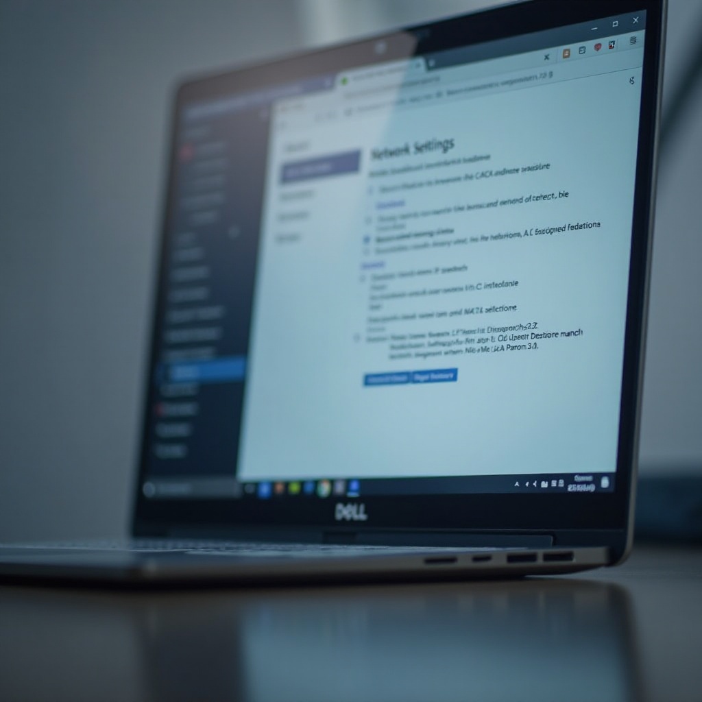 عنوان الماك لجهاز ديل