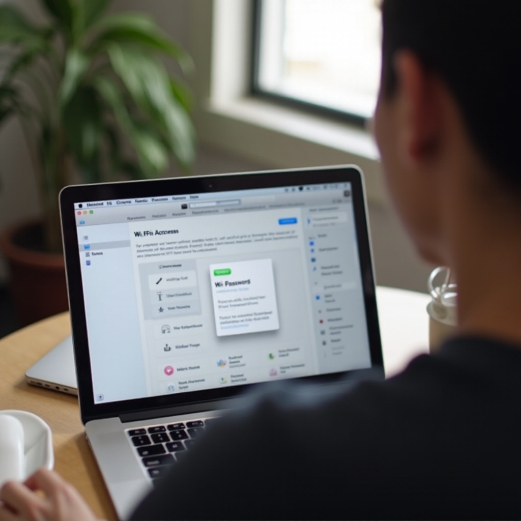 cách xem mật khẩu wifi trên mac