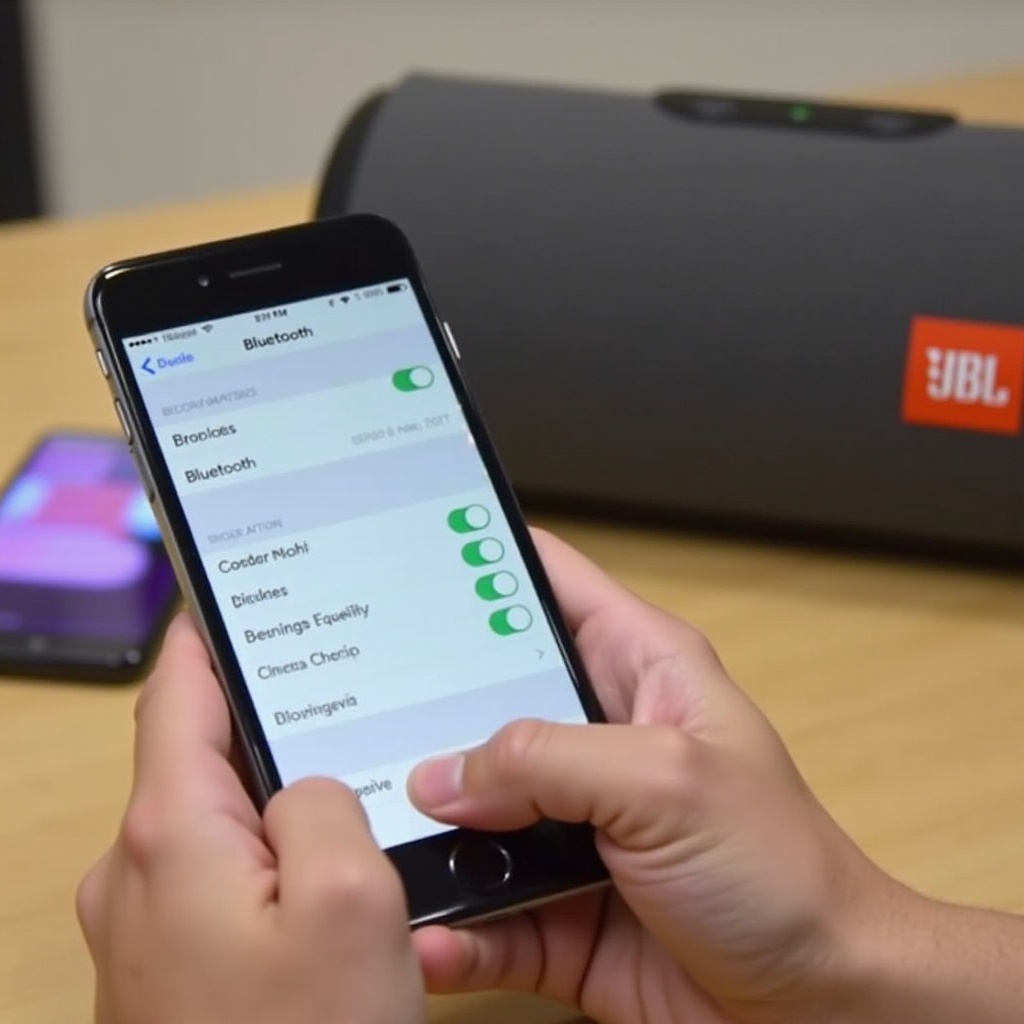 iPhone を JBL Bluetooth スピーカーに接続する方法