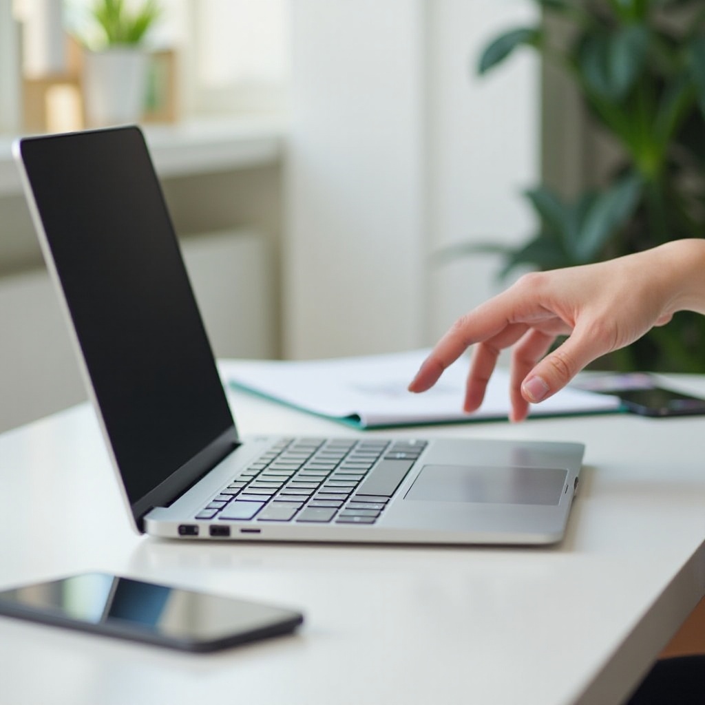 ノートパソコンでドラッグアンドドロップするにはどうすればいいですか？