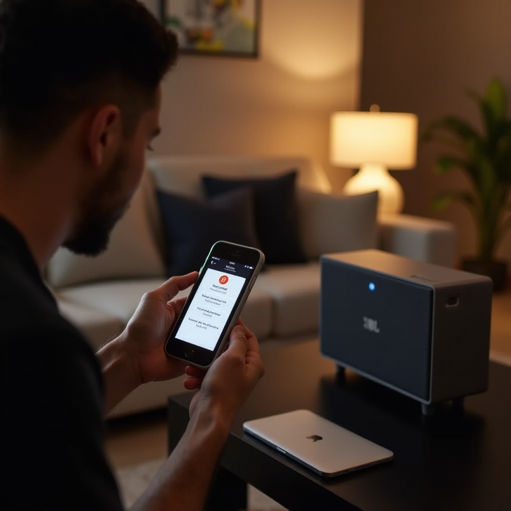 วิธีเชื่อมต่อ iPhone ของฉันกับลำโพง JBL Bluetooth
