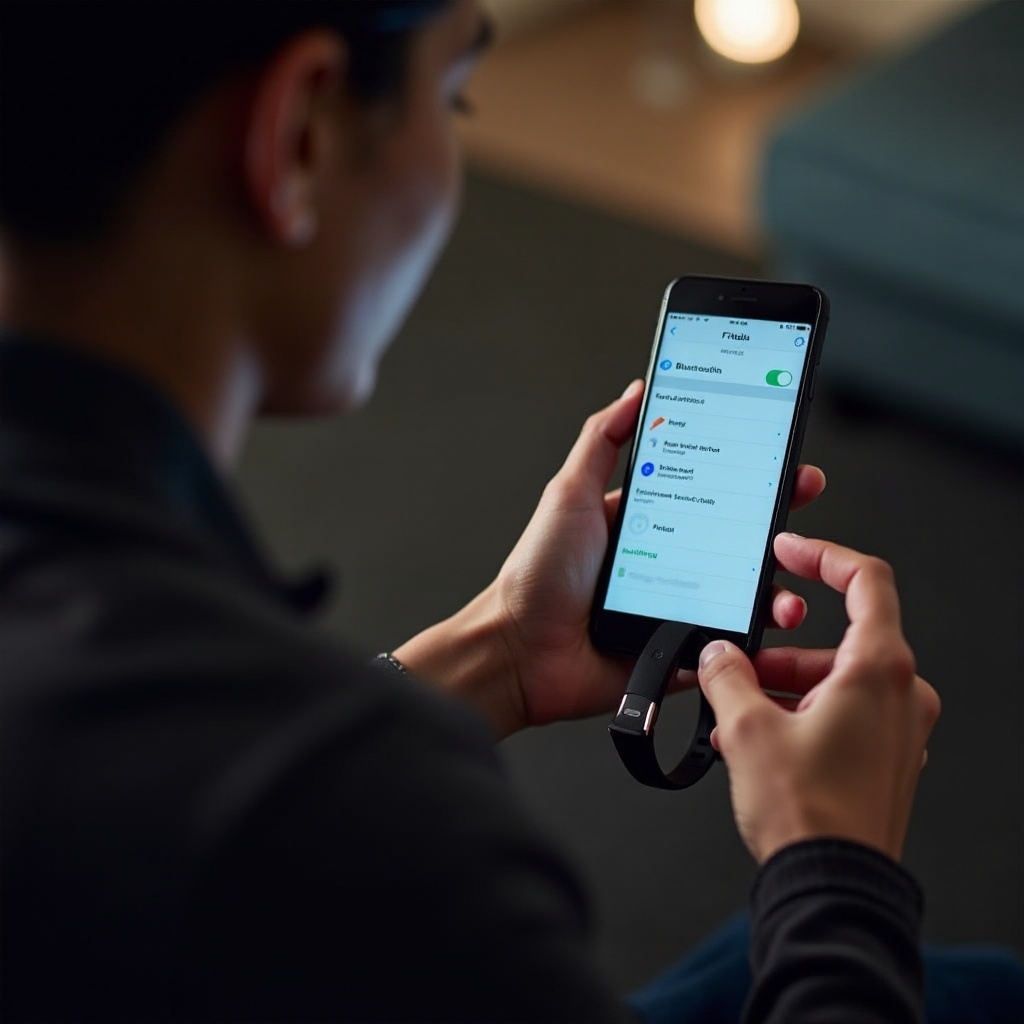 لا يمكن توصيل Fitbit بالهاتف