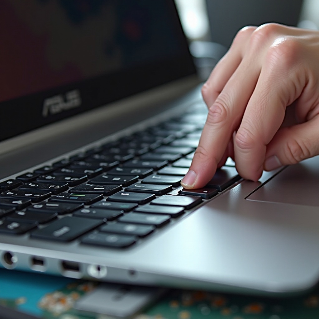 استبدال لوحة مفاتيح لابتوب ASUS