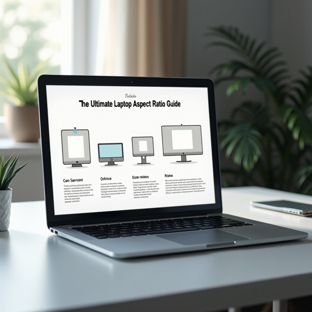 ラップトップのアスペクト比