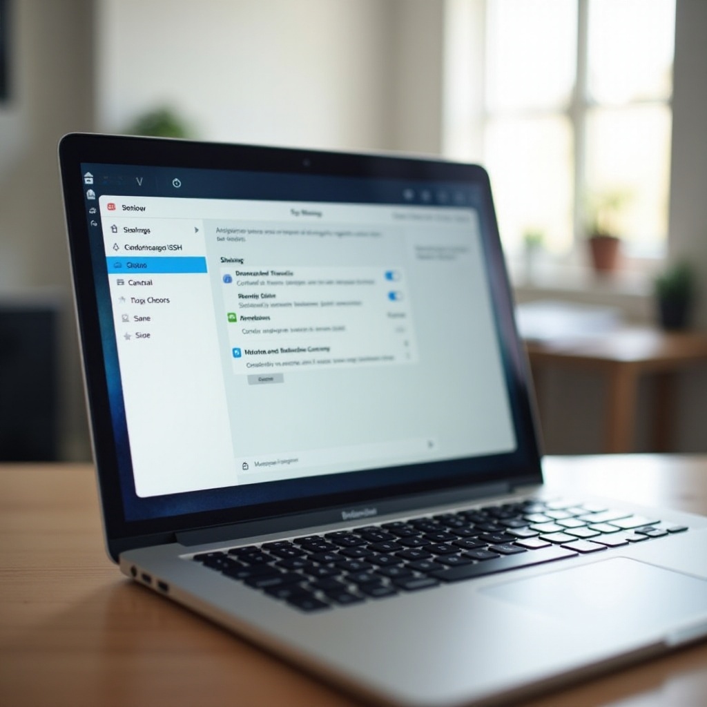 تفعيل SSH على MacBook