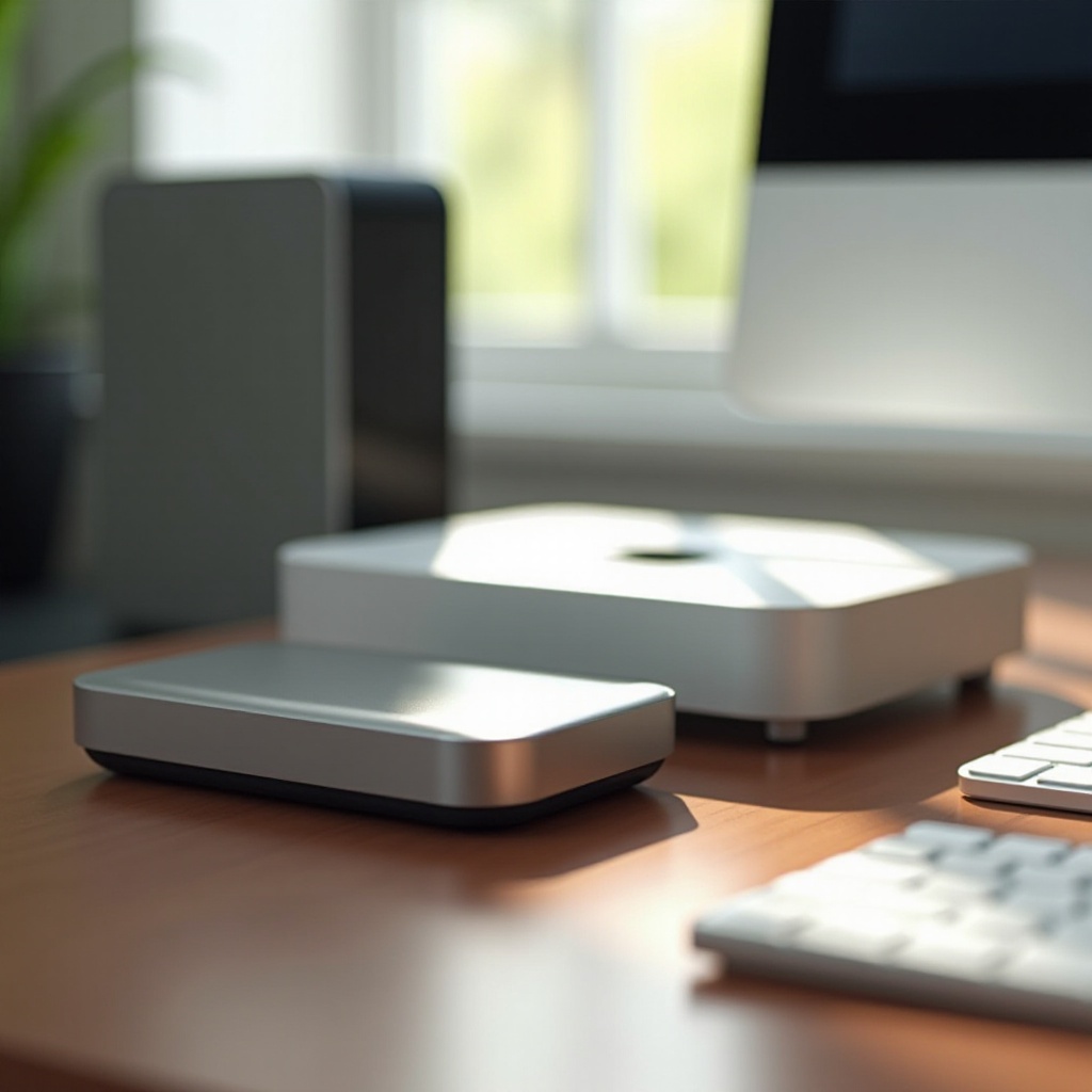 أفضل وحدة تخزين خارجية لجهاز ماك ميني