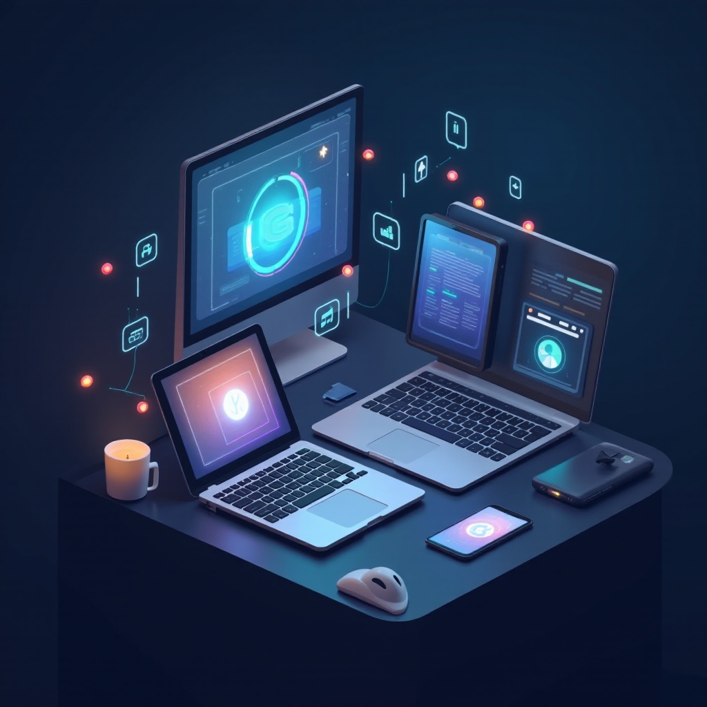 thiết bị chuyển đổi giữa các màn hình