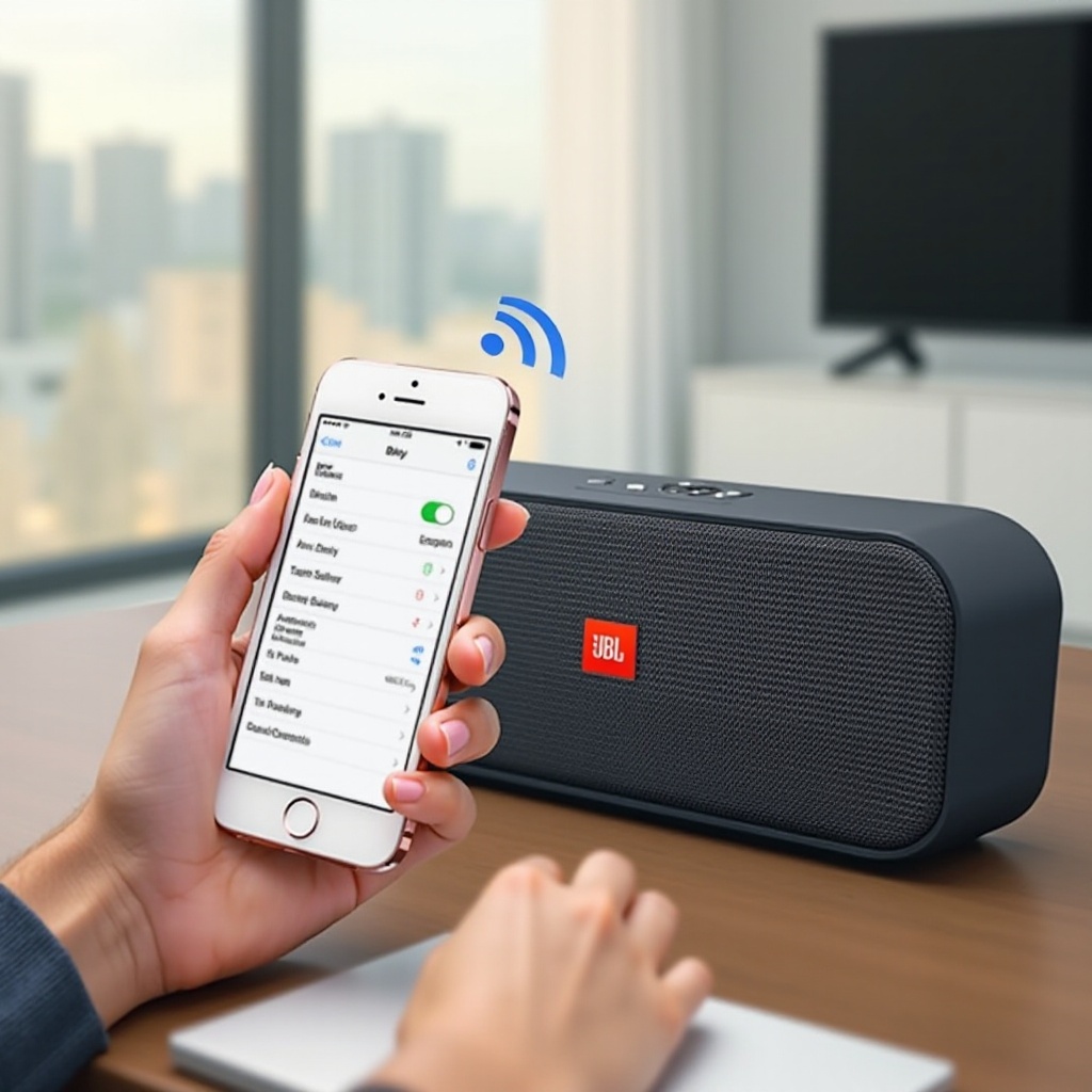 วิธีเชื่อมต่อ iPhone ของฉันกับลำโพง JBL Bluetooth
