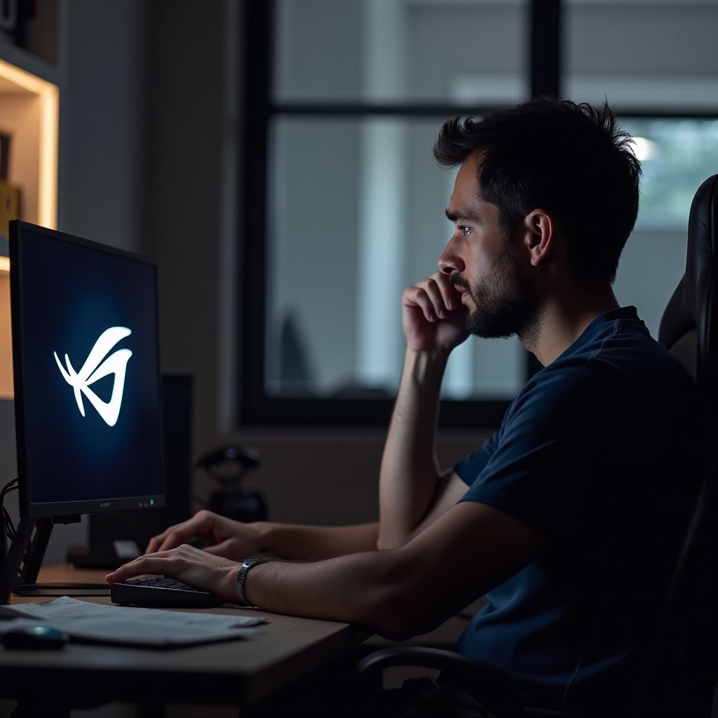 ติดอยู่ที่หน้าจอ Aorus หลังจากอัปเดต Windows